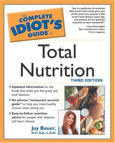 9780028644240: Complete Idiot's Guide to Total Nutrition