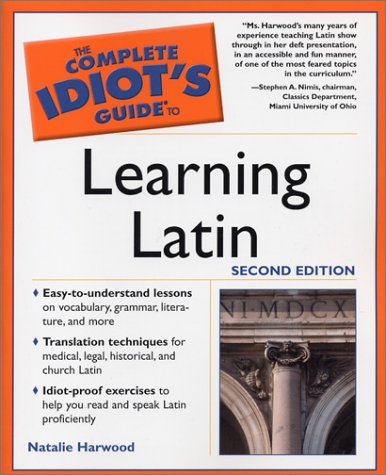 Beispielbild fr The Complete Idiot's Guide to Learning Latin zum Verkauf von Orion Tech