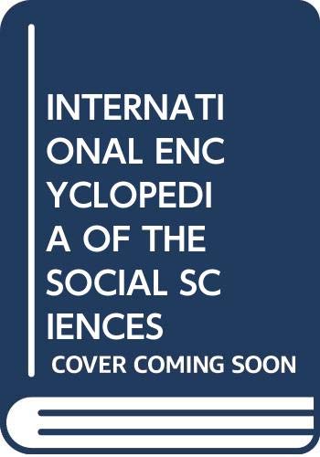 Beispielbild fr International Encyclopedia of the Social Sciences 16 and 17 Thom to Zoos Index zum Verkauf von Robinson Street Books, IOBA