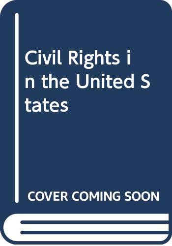Stock image for Civil Rights in the United States (Volume 1) for sale by HPB-Red