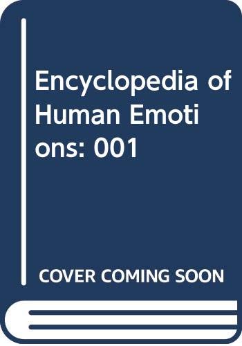 Stock image for Encyclopedia of Human Emotions for sale by Better World Books