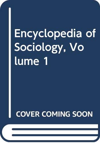Stock image for Encyclopedia of Sociology for sale by Better World Books: West