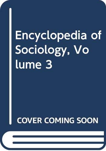 Stock image for Encyclopedia of Sociology for sale by Better World Books