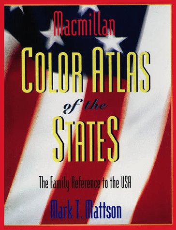 9780028648897: Macmillan Color Atlas of the States