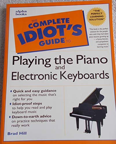 9780028649252: Complete Idiot's Guide to Playing Piano (The Complete Idiot's Guide)
