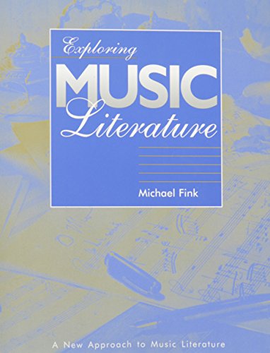 Stock image for Exploring Music Literature for sale by HPB-Emerald