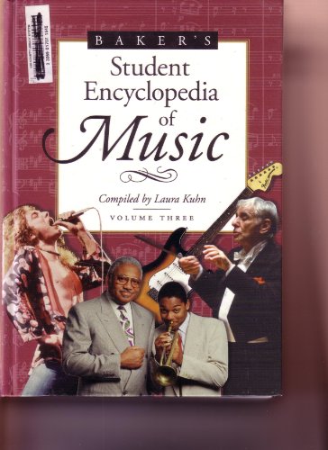 9780028654218: Baker's Student Encyclopedia of Music