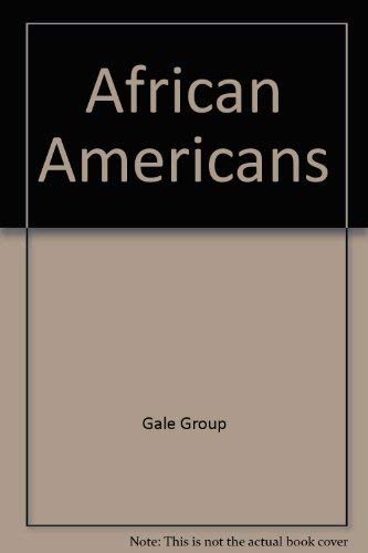 9780028654898: African Americans by Gale Group