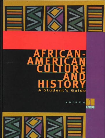 9780028655321: African-American Culture and History: A Student's Guide: 1