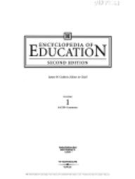 Beispielbild fr ENCYCLOPEDIA OF EDUCATION, Volume 1 (AACSB-Commerce) zum Verkauf von Irish Booksellers