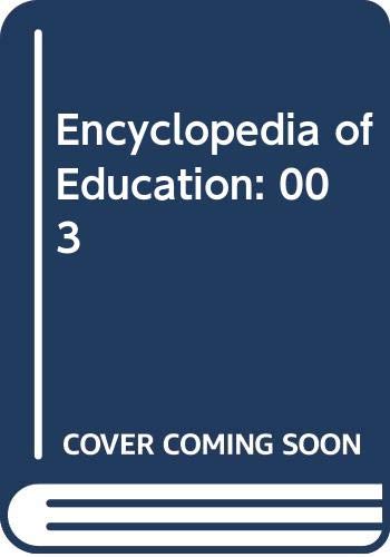 Imagen de archivo de Encyclopedia of Education a la venta por Better World Books: West