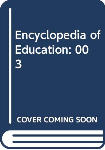 Stock image for Encyclopedia of Education for sale by Better World Books: West