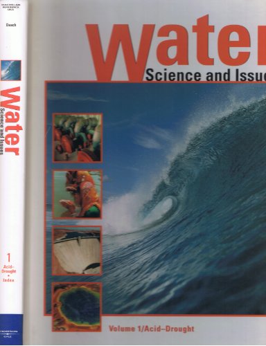 Beispielbild fr Water : Science and Issues zum Verkauf von Better World Books