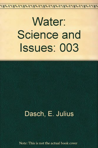 9780028656144: Water: Science and Issues: 003