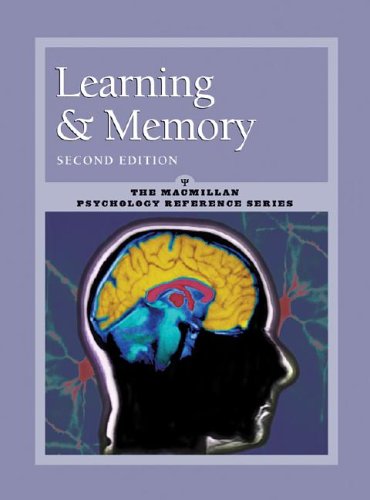 Imagen de archivo de Learning and Memory: MacMillan Psychology Reference Series a la venta por ThriftBooks-Dallas