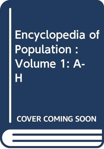 9780028656786: Encyclopedia of Population