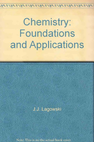 Stock image for Chemistry: Foundations and Applications for sale by HPB-Red