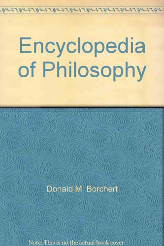 Imagen de archivo de Encyclopedia of Philosophy a la venta por SecondSale