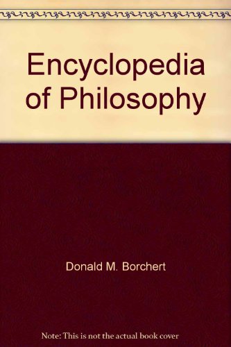 Imagen de archivo de Encyclopedia of Philosophy a la venta por SecondSale