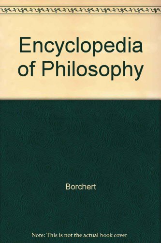 Imagen de archivo de Encyclopedia of Philosophy a la venta por ThriftBooks-Dallas