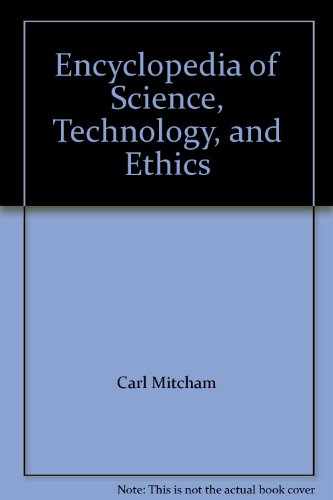 Beispielbild fr Encyclopedia of Science, Technology, and Ethics zum Verkauf von Better World Books
