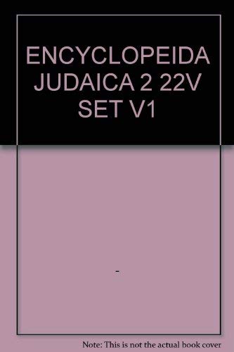 9780028659299: Encyclopaedia Judaica, Volume 1