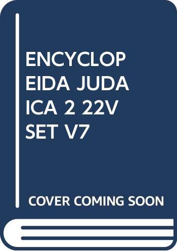 Stock image for ENCYCLOPEIDA JUDAICA 2 22V SET V7 for sale by Buchpark