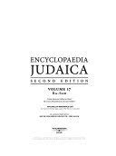 9780028659459: ENCYCLOPEIDA JUDAICA 2 22V SET V17