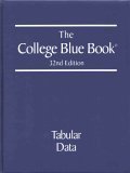 9780028659558: Title: The College Blue Book Tabular Data