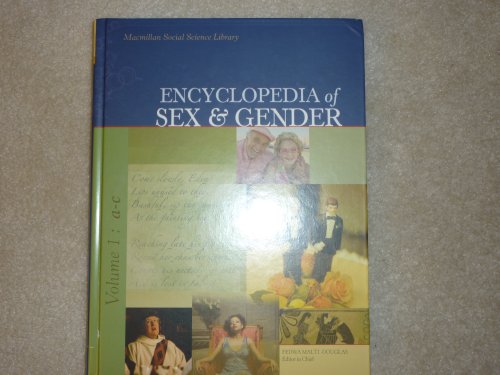 Imagen de archivo de Encyclopedia of Sex and Gender a la venta por ThriftBooks-Dallas