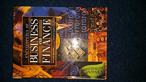 9780028660639: Encyclopedia of Business and Finance