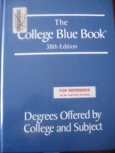 9780028661469: The College Blue Book