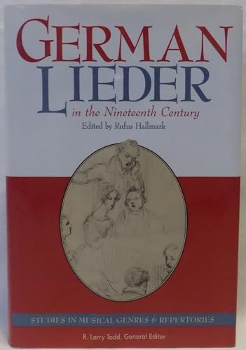 9780028708454: German Lieder in the Nineteenth Century