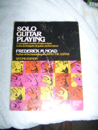 9780028716800: Solo Guitar Playing: Book 1
