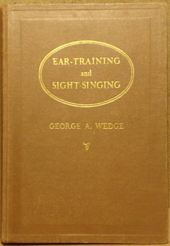 Stock image for Ear-Training and Sight Singing for sale by SecondSale