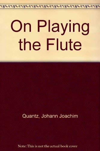 Imagen de archivo de On Playing the Flute (English and German Edition) a la venta por thebookforest.com