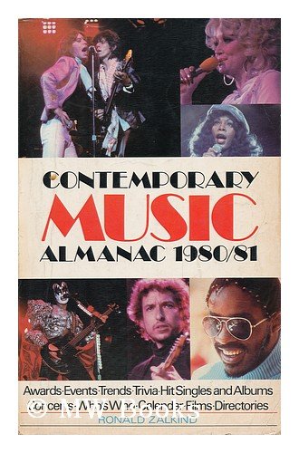9780028729701: Contemporary Music Almanac: 1980-1981