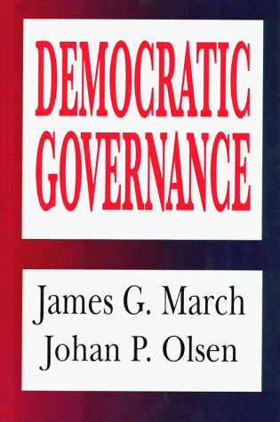 Stock image for Democratic Governance for sale by Ergodebooks