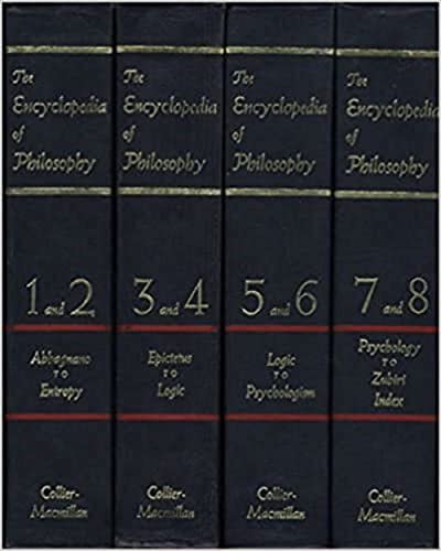 9780028949505: The Encyclopedia of Philosophy: Vols. 1-2 (Encyclopaedia of Philosophy)