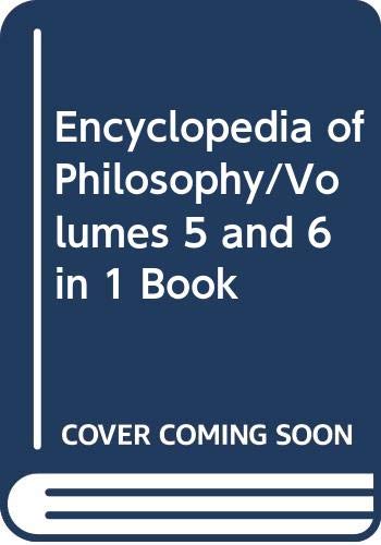 Imagen de archivo de Encyclopedia of Philosophy a la venta por Better World Books