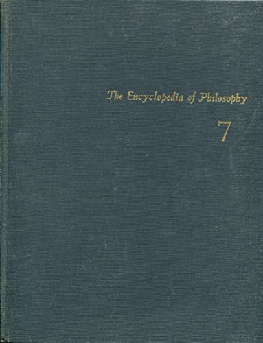 Imagen de archivo de Encyclopedia of Philosophy a la venta por Better World Books: West