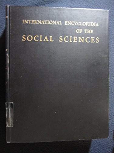 9780028955100: International Encyclopedia of the Social Sciences: Biographical