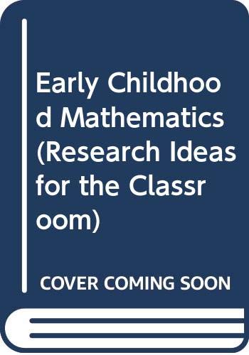 Imagen de archivo de Early Childhood Mathematics a la venta por Better World Books