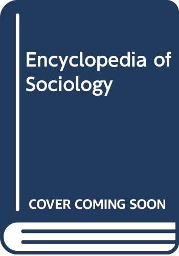 9780028970516: Encyclopedia of Sociology (4 Volume Set)