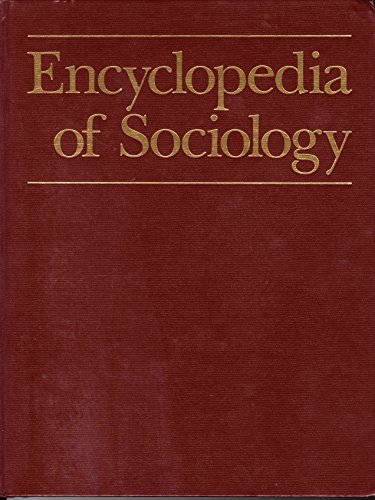 Stock image for Encyclopedia of Sociology for sale by Better World Books