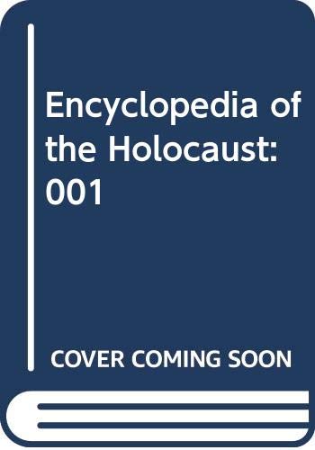 Stock image for Encyclopedia of the Holocaust for sale by Better World Books