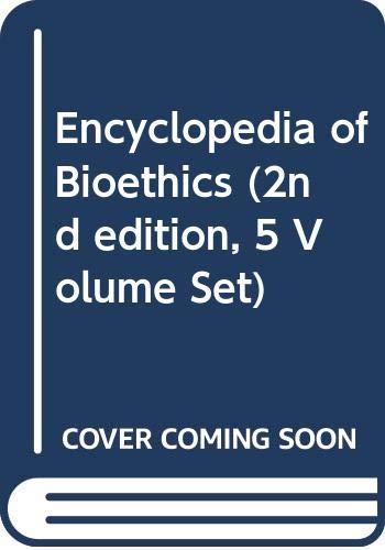 Beispielbild fr Encyclopedia of Bioethics zum Verkauf von ThriftBooks-Atlanta