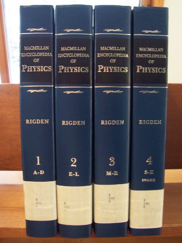 9780028973593: Macmillan Encyclopedia of Physics