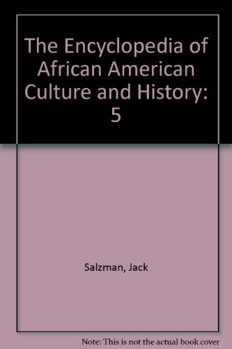 Stock image for Encyclopedia of African-American Culture and History, Vol. 3 for sale by The Book Spot