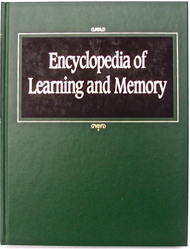 Imagen de archivo de Encyclopaedia of Learning and Memory a la venta por Anybook.com